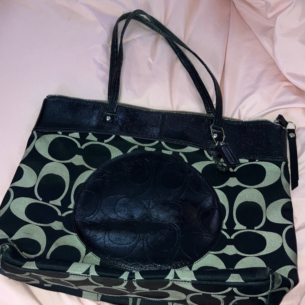 Vintage Y2K Coach tote